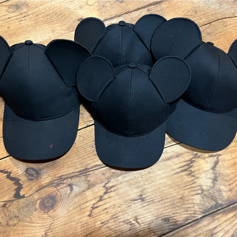 Disney Mickey Mouse Ears Baseball Caps - Family Set